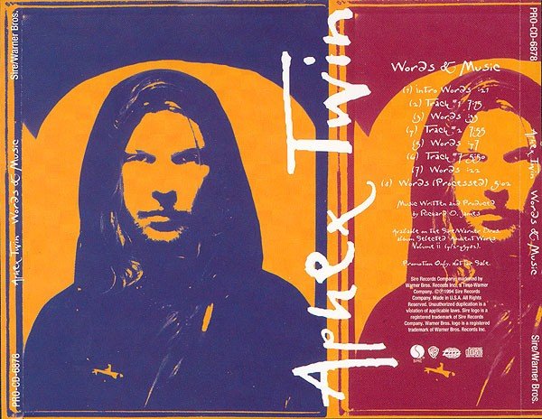 Words & Music (1994) — Aphex Twin