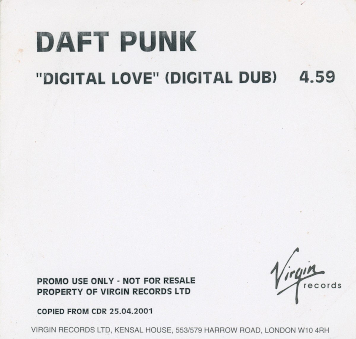 Digital Love (2001) — Daft Punk