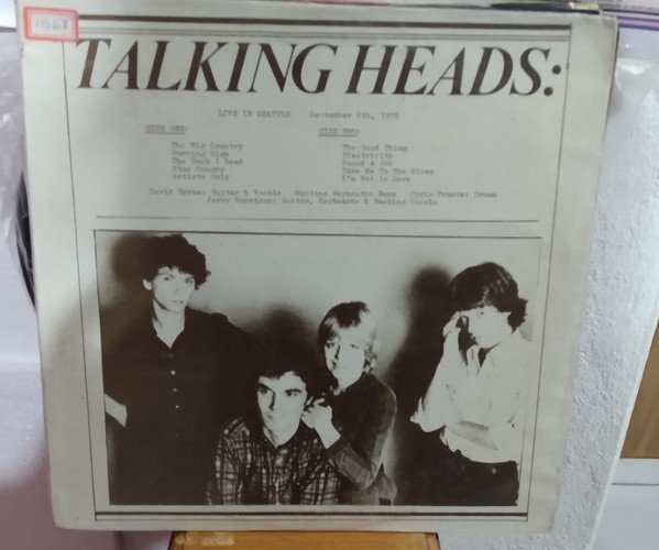 1978‐09‐08: Live in Seattle: Seattle, WA, USA (1978) — Talking Heads