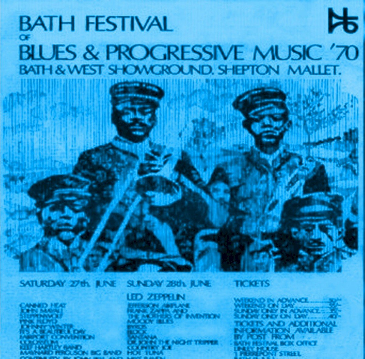 1970-06-27: Amazing Pudding in Bath 1970: Bath and West Showground, Shepton Mallet, Festival of Blues & Progressive Music, Somerset, UK — Pink Floyd
