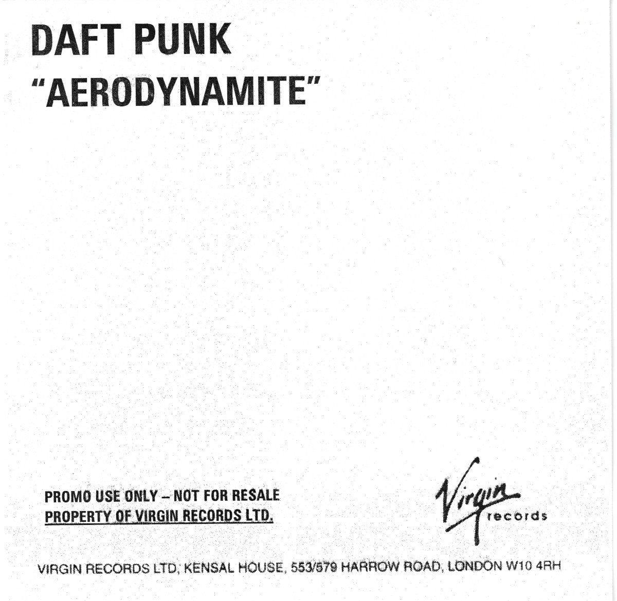 Aerodynamite (2001) — Daft Punk