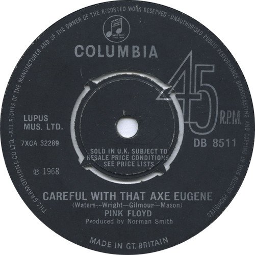 Point Me at the Sky / Careful With That Axe Eugene (1968) — Pink Floyd