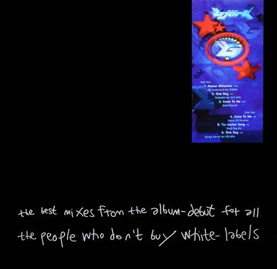 The Best Mixes From the Album – Debut for All the People Who Don’t Buy White‐Labels (1994) — Björk