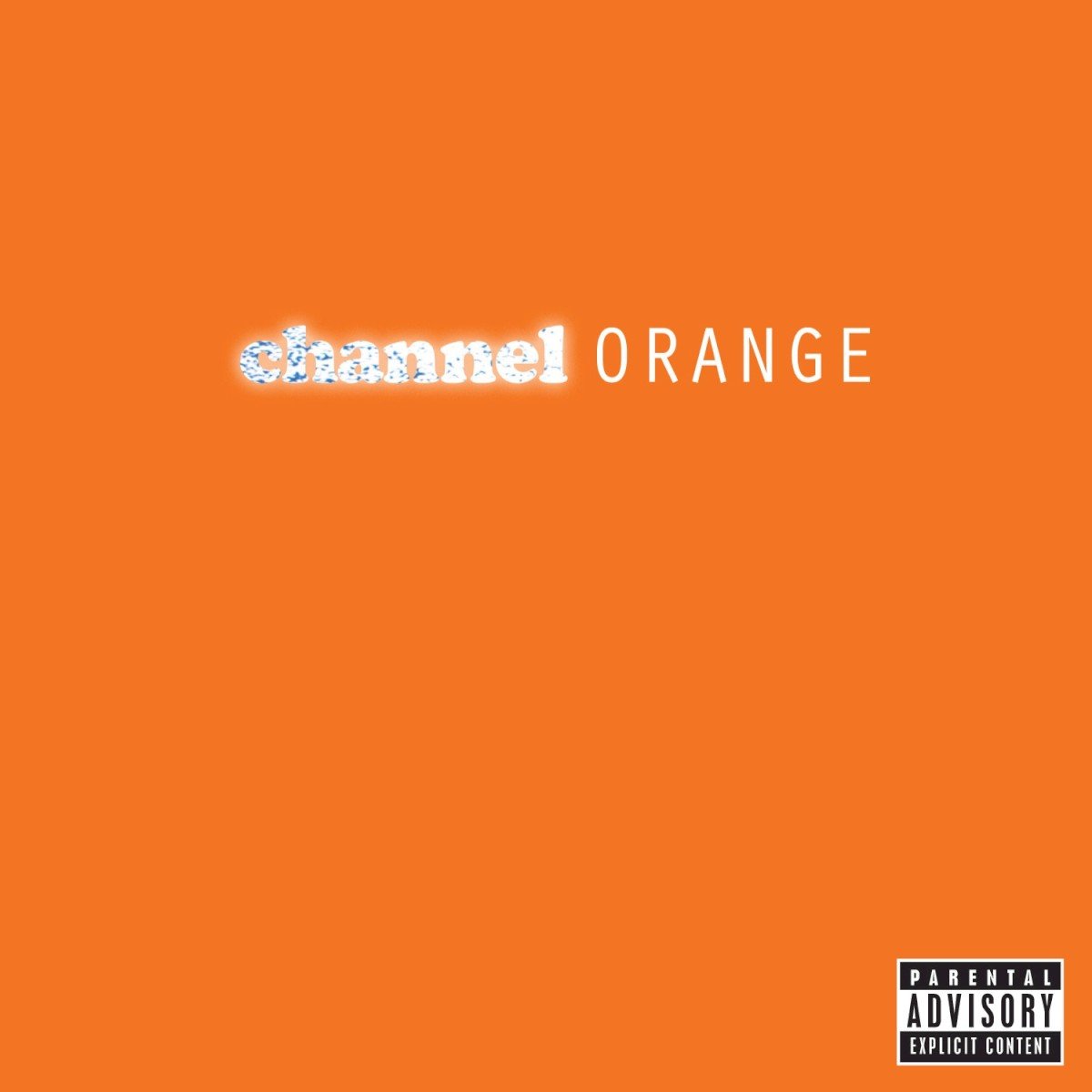 channel ORANGE (2012) — Frank Ocean