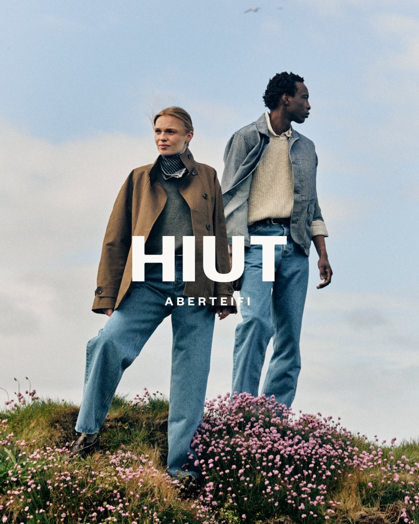 Pentagram's Hugh Miller rebrands Hiut, the Welsh denim label bringing jeans-making back to Aberteifi