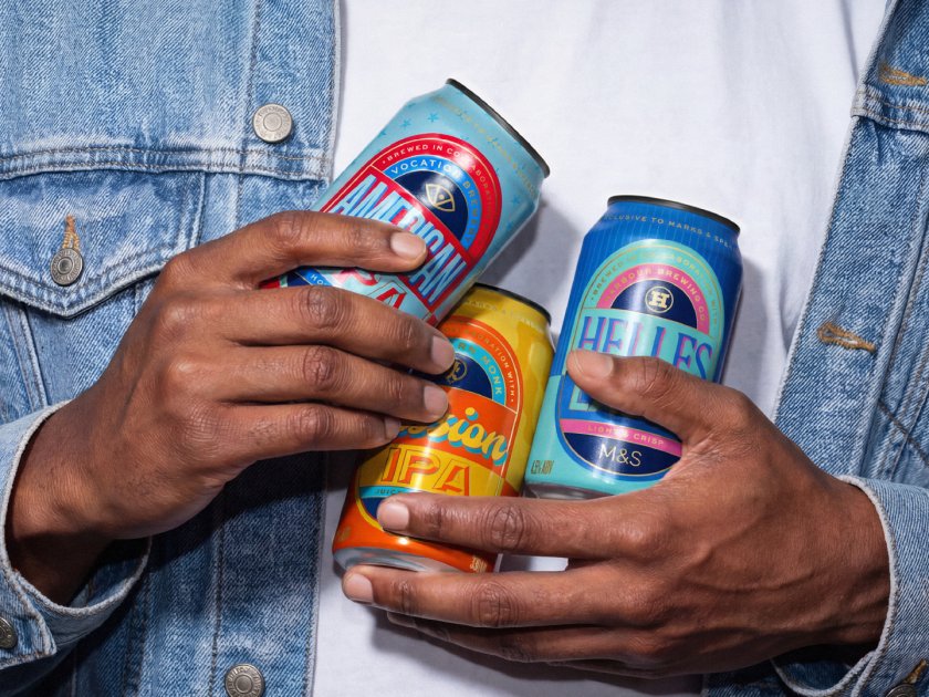 How Thirst redesigned M&S's beer aisle, from stamp-inspired lagers to bold, flavour-led craft