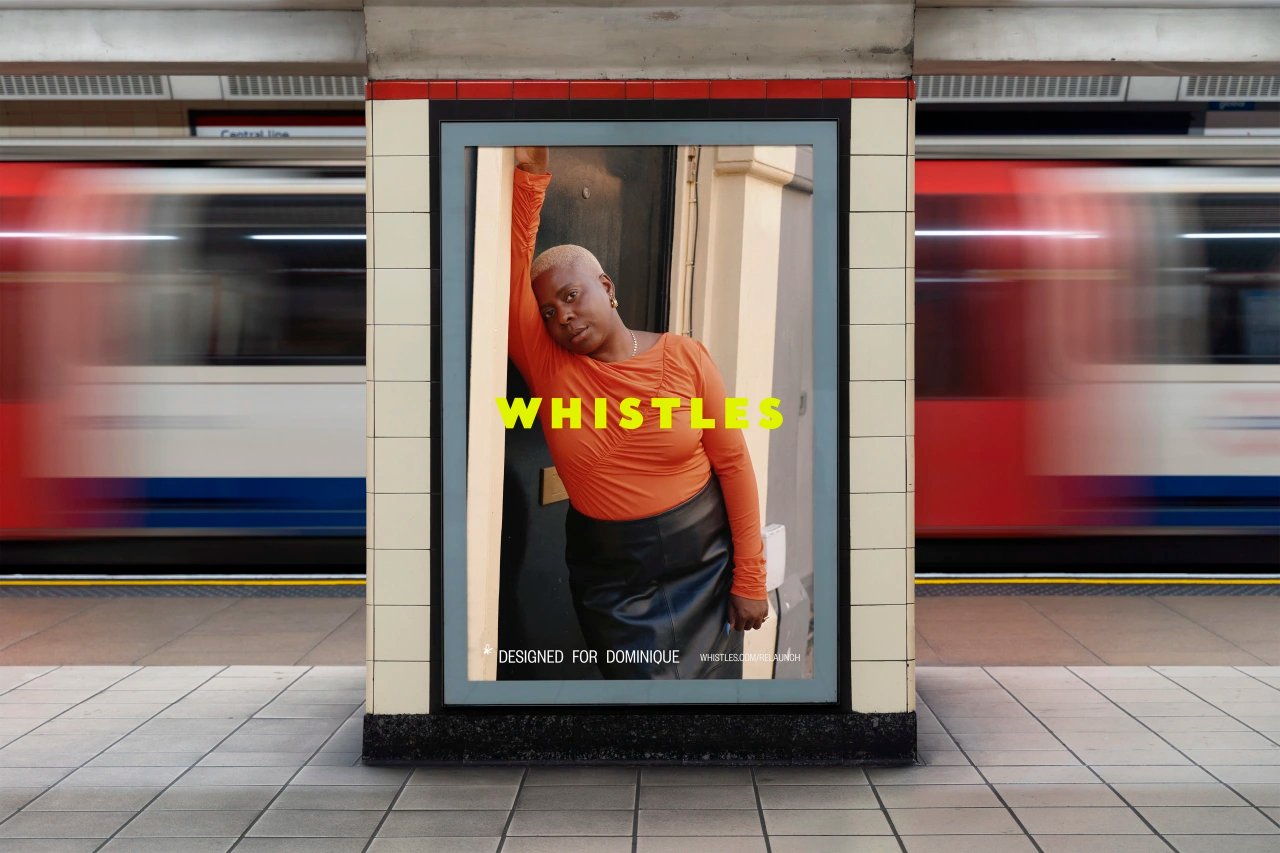 Whistles marks 50 years by casting 50 customers found through mysterious fly-posters across London