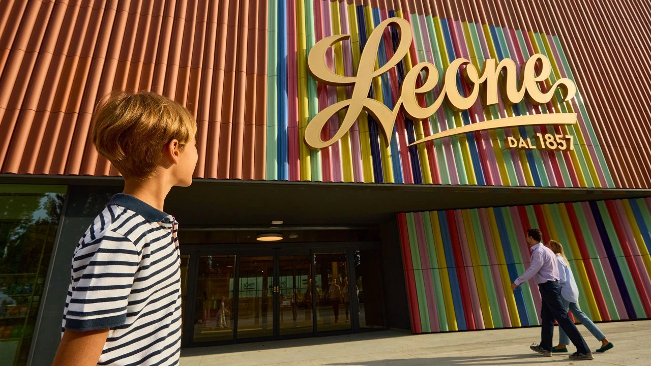 Design Bridge and Partners turns Leone's Turin sweet factory into a Willy Wonka world