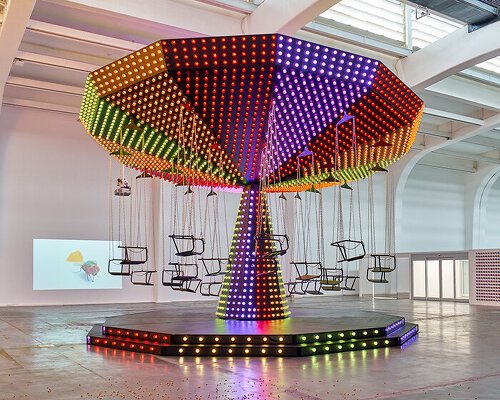 carsten höller’s latest exhibition in beijing has two versions, but you’ll only see one