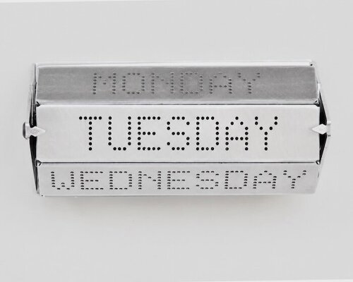 stupid engineering gives holiday brain its own aluminum wall calendar