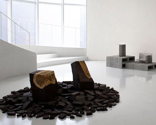 material, structure, and scent converge in so koizumi’s south korean solo exhibition