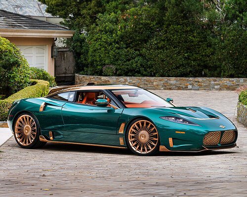 quail green and rose gold frame the obsessive details of spyker’s C8 preliator XXV
