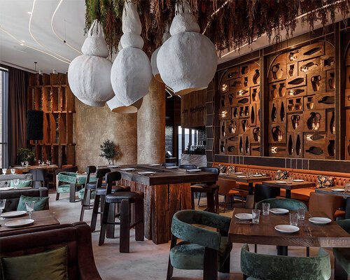 mamuli translates georgian culture and traditions into layered restaurant interior