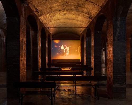 we watched marina abramović die seven times in a shadowy cisterne beneath copenhagen