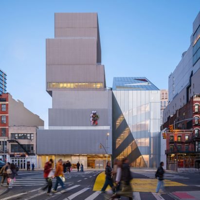 This week OMA completed its extension of the New Museum in Manhattan
