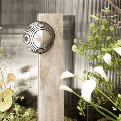 Speaker sculpted from stone among products unveiled at Milan design week