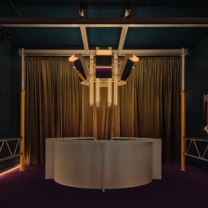 Bar Extra forms stylish social centrepiece for Montreal Design week