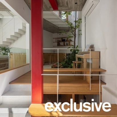 ODDO Architects looks to urban alleyways for narrow extension in Vietnam