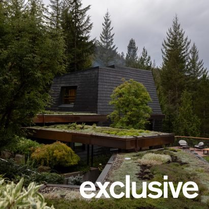 Bricault Design shapes house to "share a language with the surrounding peaks" in Canada