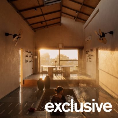 Otlo Studio designs skylit home in India to provide "meditative experiences"