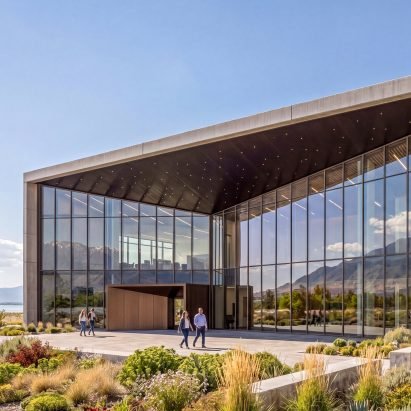 First images of Gensler-designed 60-building data centre development in Utah revealed
