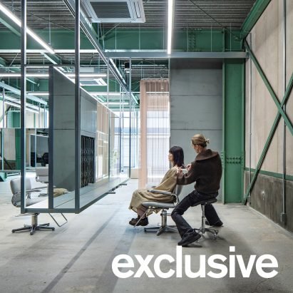 Atelier Write converts Tokyo warehouse into reconfigurable hair salon