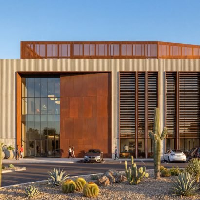 Gensler designs Corten data centre to have "meaningful civic contribution"