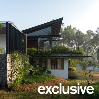 Summer Home by Mindspark Architects overlooks cardamom plantation in India