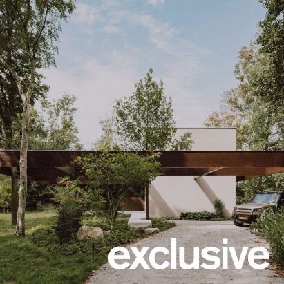 Tom Kneepkens "integrates living and nature" at Dutch forest villa