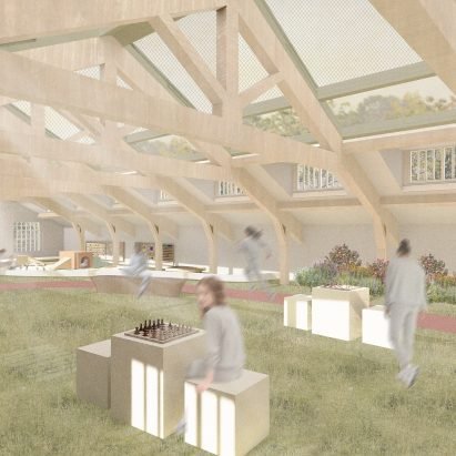 Rehabilitative prison with crafting spaces among projects from Norwich University of the Arts