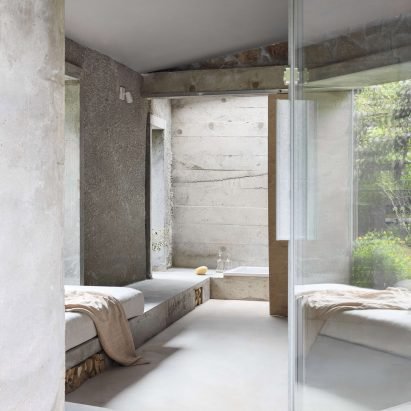 Lenka Milerová Architektka transforms stone pigsty in Czech Republic into holiday home