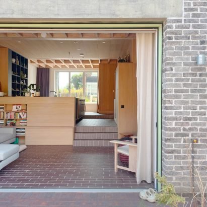 Bricolage uses salvaged bricks for self-build home in London