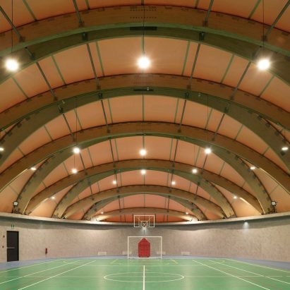 Seven basketball courts that score design points