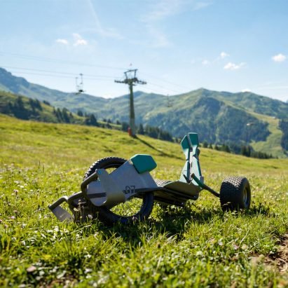 Gravity-powered mountain trike among projects from the University of Ljubljana