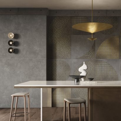 Imagina Abstract tiles by Casalgrande Padana