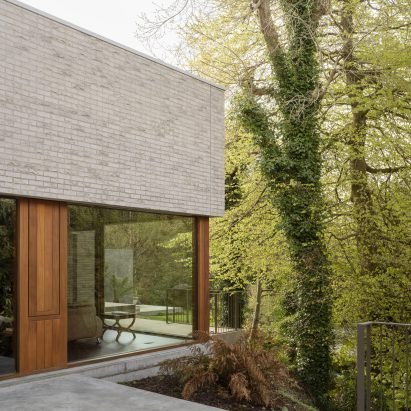 Cluster of rock-like volumes make up rural Irish house by McGonigle McGrath