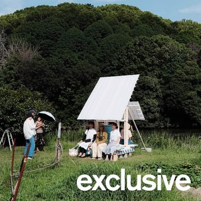 Studio Armitage creates Field Shelter for people tending allotments in Nara
