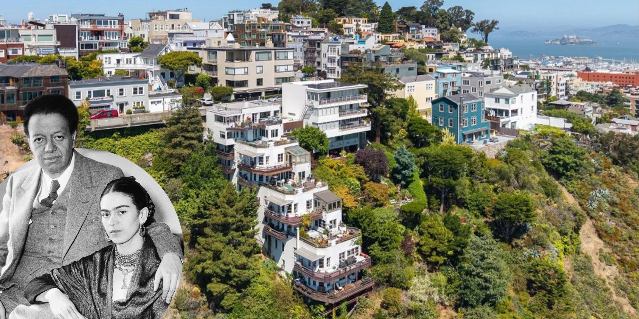 Frida Kahlo and Diego Rivera’s Unique Former San Francisco Apartment Building Is Now for Sale