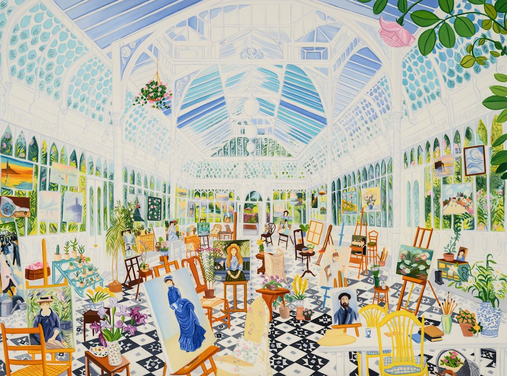 Gretchen Scherer "Reading the Rooms" @ Richard Heller Gallery, Santa Monica
