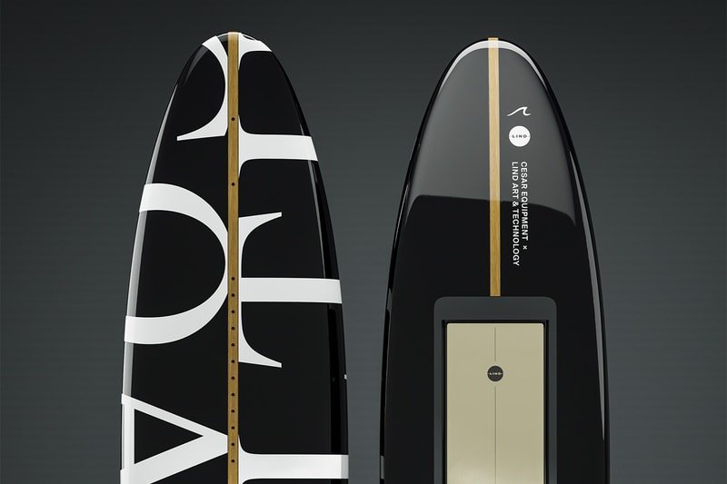 LIND x Cesar Equipment Strap 27 Horsepower to a Limited-Edition Surfboard