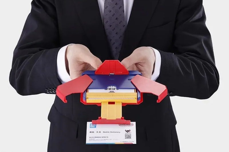 Forget the Firm Handshake, BANDAI SPIRITS' Auto-Transforming Business Card Case Presents Your Card on Cue