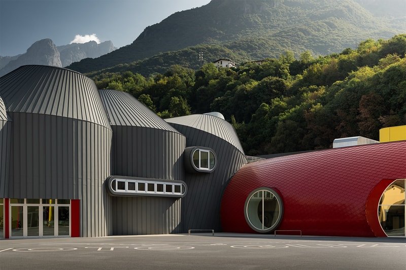 Greg Lynn Mimics the Mountains for Moto Guzzi's New Museum