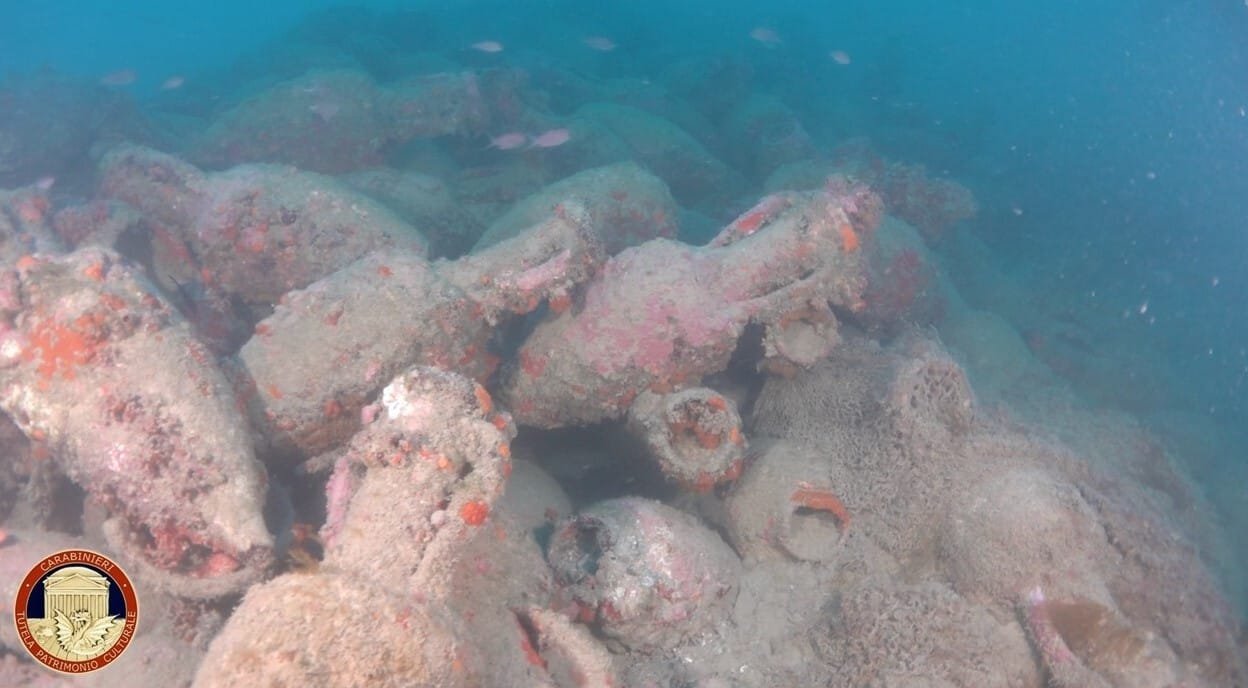 Divers Stumble Upon 2,000-Year-Old Roman Shipwreck in Italy