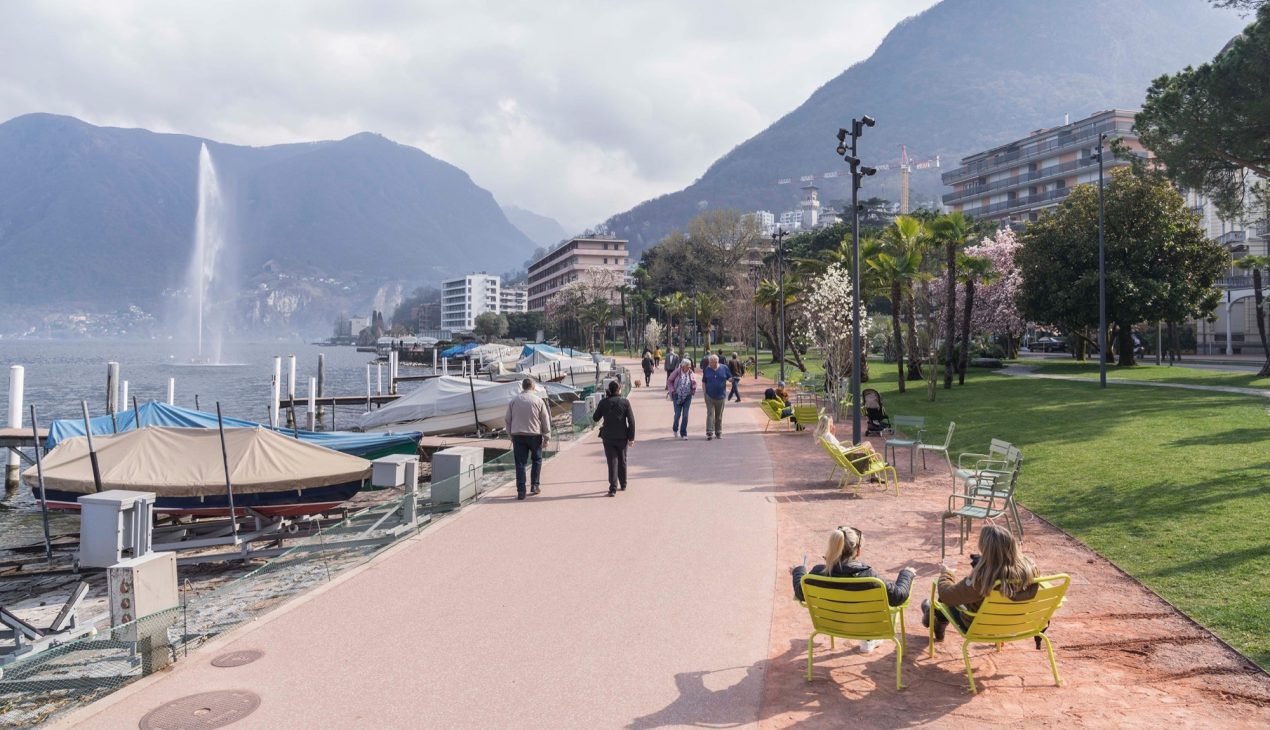 Lakeside Promenade Lungolago Paradiso by Studio Vulkan
