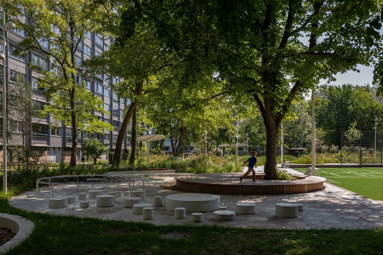 Nørrebro Gathers on the Field by MASU Planning