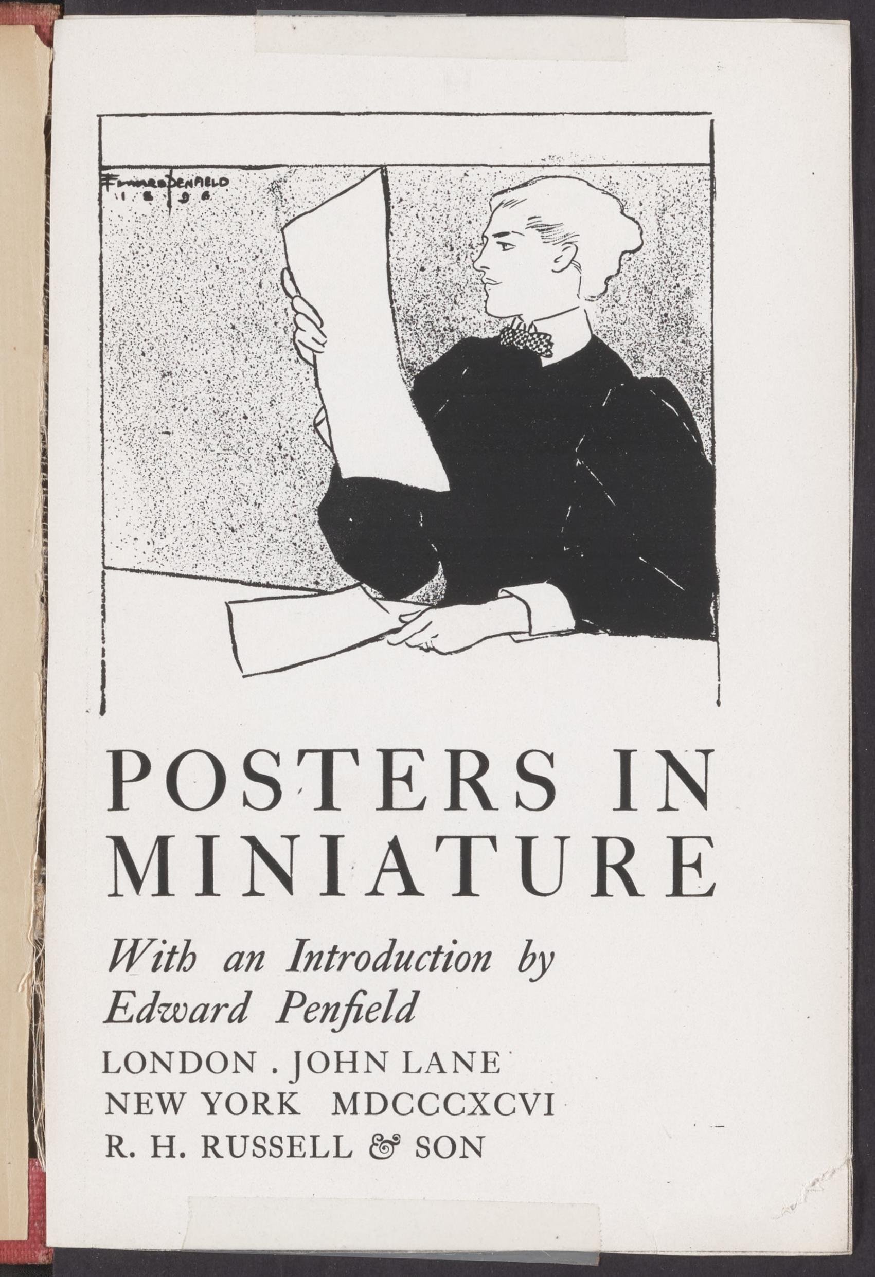 Posters in miniature (1896)