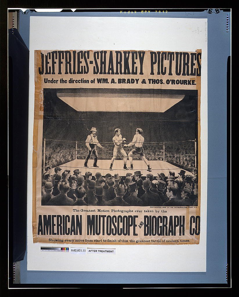Jeffries-Sharkey pictures - under the direction of Wm. A. Brady & Thos. O'Rourke (1899-01-01)