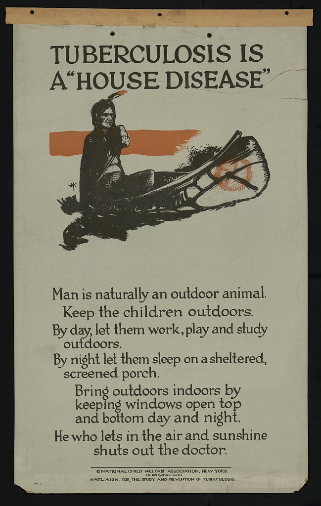Tuberculosis is a "house disease" (1920-01-01)
