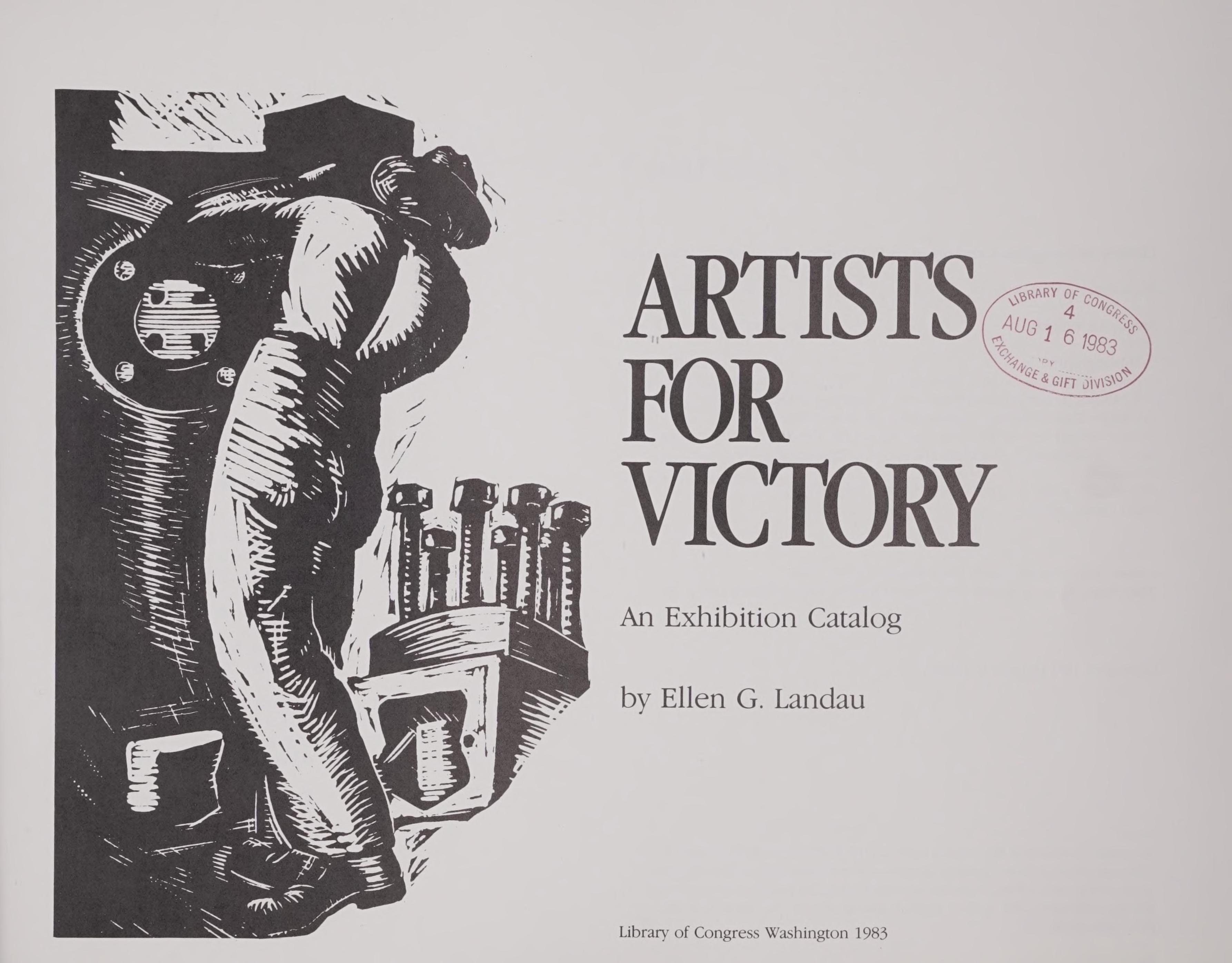 Artists for victory : an exhibition catalog (1983)