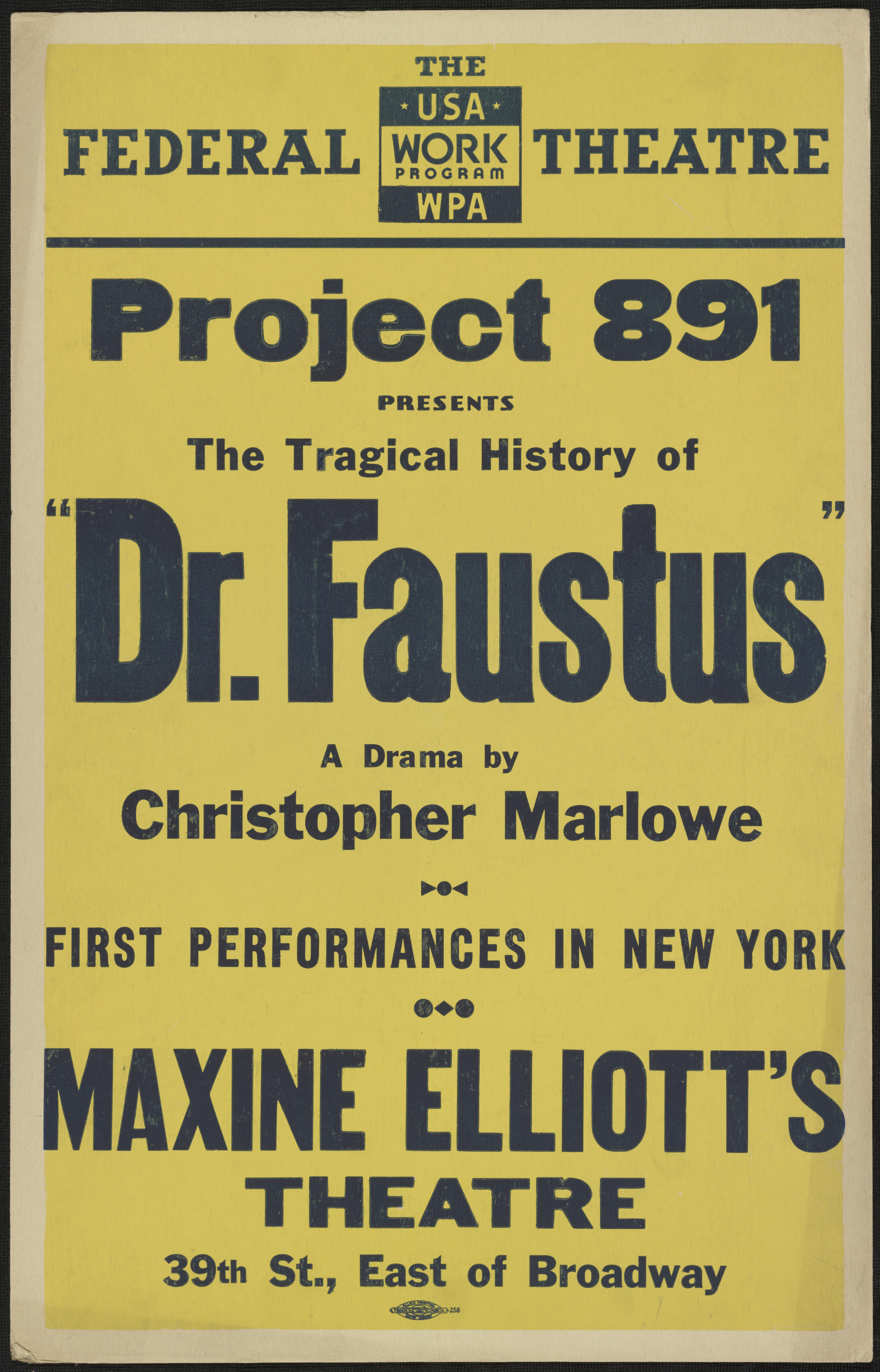 Dr. Faustus (1934)